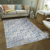 Nova - 2'7" X 7' Area Rug Polypropylene - White Nova - 2'7" X 7' Area Rug Polypropylene - White