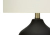 Lighting, Table Lamp, Ceramic, Transitional - Black / Cream
