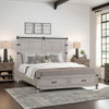 Alexandria - Storage Wood Bed