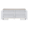 Liam - Marble Paint Console Cabinet - Multi