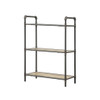 Itzel - Antique Bookshelf - Gray / Oak