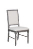 Leventis - Weathered Side Chair - Cream / Gray