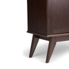 Draper - Mid Century Low Storage Cabinet - Medium Auburn Brown Draper - Mid Century Low Storage Cabinet - Medium Auburn Brown