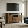 Redmond - Tall TV Media Stand - Rustic Natural Aged Brown