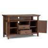 Redmond - Tall TV Media Stand - Rustic Natural Aged Brown