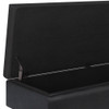 Owen - Rectangular Storage Ottoman - Midnight Black Owen - Rectangular Storage Ottoman - Midnight Black