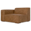 Rex - Left Arm Sofa Module - Brown Rex - Left Arm Sofa Module - Brown