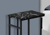 Accent Table, C - Shaped, Modern Design - Black