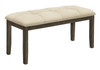 Bench, Rectangular, Hallway, Upholstered, Transitional - Cream Bench, Rectangular, Hallway, Upholstered, Transitional - Cream