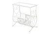 Accent Side Table, Traditional - White Accent Side Table, Traditional - White