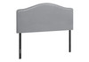 Full Size, Bed Headboard Only, Upholstered Transitional - Gray Full Size, Bed Headboard Only, Upholstered Transitional - Gray