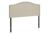 Full Size, Bed Headboard Only, Upholstered, Transitional - Beige Full Size, Bed Headboard Only, Upholstered, Transitional - Beige