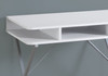 Computer Desk For Home Office, Laptop, Storage Shelves, Modern Convenient Design - White Computer Desk For Home Office, Laptop, Storage Shelves, Modern Convenient Design - White