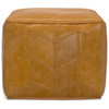 Morden - Square Pouf - Brown