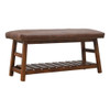 Buffalo - Hide Hallway Bench - Brown Buffalo - Hide Hallway Bench - Brown