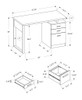 Computer Desk For Home Office Laptop, Left, Right Set - Up, Storage Drawers
