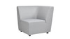 Cleo - Modular Upholstered Deep Seating Patio Corner Chair Axroma Olefin