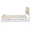 Platform Bed With Trundle And 2 Drawers