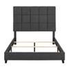 Squares Upholstered Platform Bed