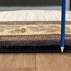 Nature's Nest - 5'3" X 7'3" Lodge Area Rug - Multi / Black Nature's Nest - 5'3" X 7'3" Lodge Area Rug - Multi / Black