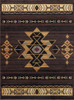 Tribes - 5'3" X 7'3" Southwest Area Rug - Brown Tribes - 5'3" X 7'3" Southwest Area Rug - Brown