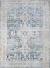Noble - 5'3" X 7'3" Area Rug - Blue, Polyester Noble - 5'3" X 7'3" Area Rug - Blue, Polyester