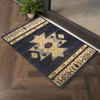 Tribes - 5'3" X 7'3" Southwest Area Rug - Black Tribes - 5'3" X 7'3" Southwest Area Rug - Black