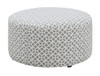 Ranger - Round Ottoman - Gray Ranger - Round Ottoman - Gray