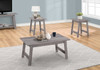 Table Set, Coffee, End, Side, Accent, Living Room Transitional (Set of 3)