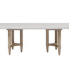 Triad - Double Pedestal Dining Table With Leaf - Sand