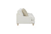 Sofa Single Reverable Cushion With 2 Pillows - Off White