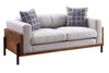 Pelton - Loveseat With 2 Toss Pillows - Walnut Pelton - Loveseat With 2 Toss Pillows - Walnut