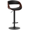 Archer - Bentwood Adjustable Swivel Bar Stool - Black Archer - Bentwood Adjustable Swivel Bar Stool - Black