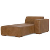 Rex - Right Chaise Sofa Module - Brown Rex - Right Chaise Sofa Module - Brown