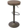 Dakota - Industrial Design Adjustable Barstool (Set of 2) Dakota - Industrial Design Adjustable Barstool (Set of 2)