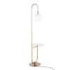 Trombone - Contemporary / Glam Floor Lamp
