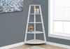 Bookshelf, Bookcase, Etagere, Corner, 4 Tier, Office, Contemporary & Modern