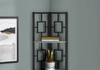 4 Tier Bookshelf, Bookcase, Etagere, Corner, For Office, Contemporary & Modern