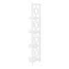 4 Tier Bookshelf, Bookcase, Etagere, Corner, For Office, Contemporary & Modern