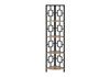 4 Tier Bookshelf, Bookcase, Etagere, Corner, For Office, Contemporary & Modern