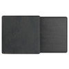 Zachary - 2 Piece Set Cast Aluminum Coffee Table - Black