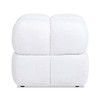 Pixel - Oversized Square Tufted Pouf Ottoman - Almond White Pixel - Oversized Square Tufted Pouf Ottoman - Almond White