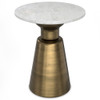 Leyla - Side Table - Antique Brass