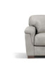 Cornelia - Leather Chair - Gray