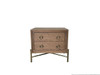 2 Drawer Nightstand With USB - Latte 2 Drawer Nightstand With USB - Latte