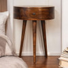 Semi Circle Nightstand - Chestnut Semi Circle Nightstand - Chestnut