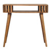 Slatted Console - Light Brown