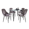 Clara Giovani - 5 Piece Contemporary Dining Set
