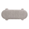 Hugo - Oval Fully Upholstered Storage Bench