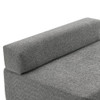 Frame For Oversized Modular U Shaped Sectional, Floor Couch Convertible Compressed Couch Spacious Foam Filled Sofa